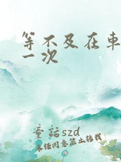 等不及在车里做一次