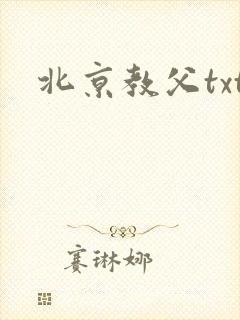北京教父txt