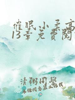 催眠小柔高达第13章免费阅读