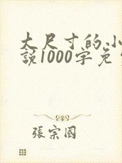 大尺寸的小黄说说1000字免费