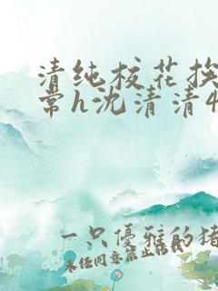 清纯校花挨脔日常h沈清清4p