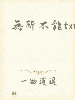 无所不能txt