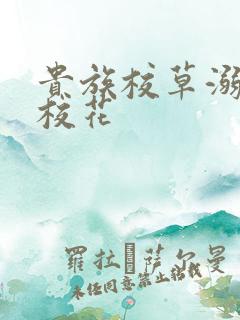 贵族校草溺爱拽校花