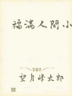福满人间小说