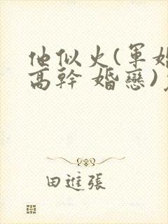 他似火(军婚 高干 婚恋)免费阅读