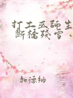 打工巫师生活录 断桥残雪 小说