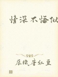 情深不悔似笑话