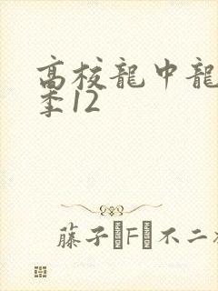 高校龙中龙第二季12