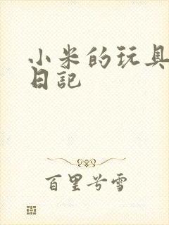 小米的玩具羞辱日记