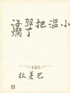 洛羿把温小辉做烂了