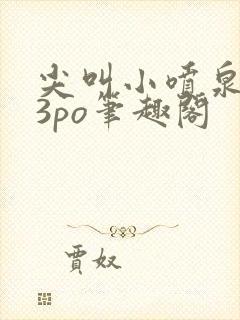 尖叫小喷泉1v3po笔趣阁