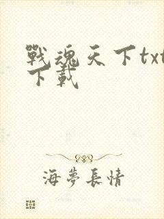 战魂天下txt下载