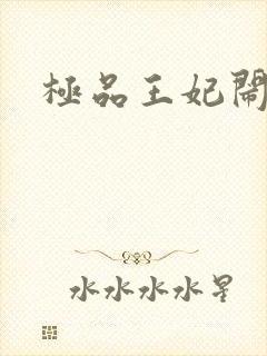 极品王妃闹王府