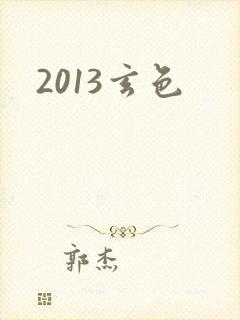 2013玄色