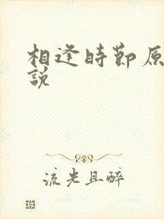相逢时节原著小说