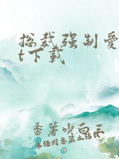 总裁强制爱txt下载