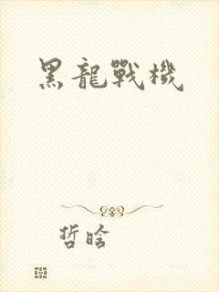 黑龙战机