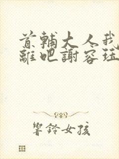 首辅大人我们和离吧谢容珏