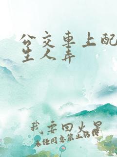 公交车上配合陌生人弄