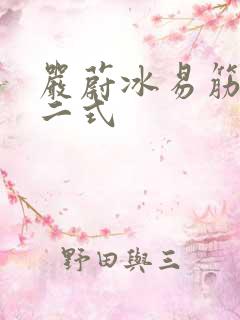 严蔚冰易筋经十二式