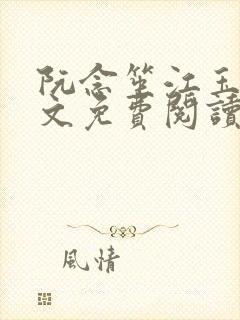 阮念笙江玉楼全文免费阅读