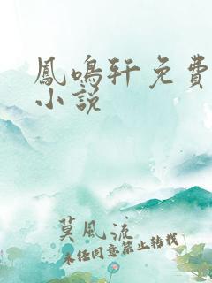 凤鸣轩免费言情小说