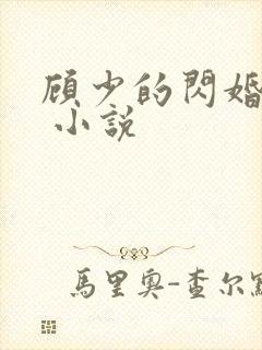 顾少的闪婚宠妻 小说