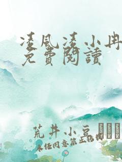 凌风凌小冉全文免费阅读