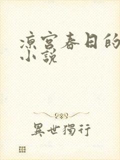 凉宫春日的忧郁小说