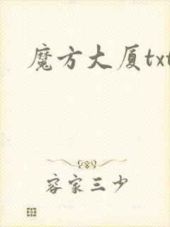 魔方大厦txt