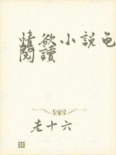 情欲小说龟全文阅读