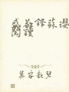 盛敬锋苏璎免费阅读