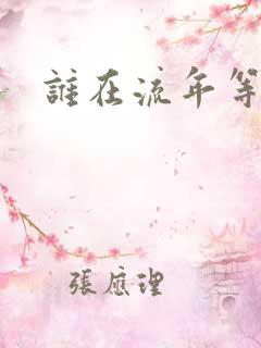谁在流年等相遇