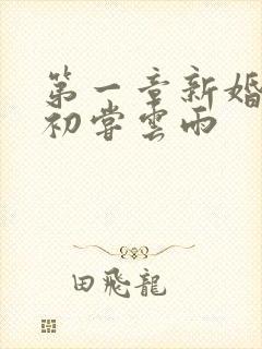 第一章新婚少妇初尝云雨