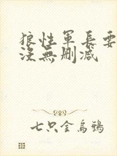 狼性军长要够了没无删减