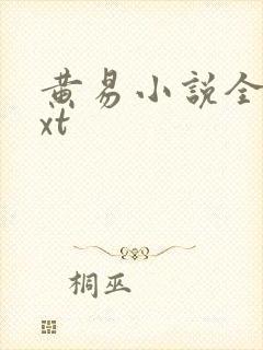 黄易小说全集txt