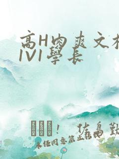 高H肉爽文校园1V1学长
