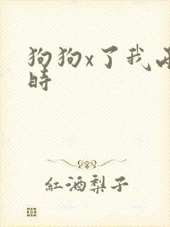 狗狗x了我两小时