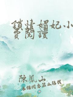 锁情媚妃小说免费阅读