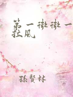 第一微微一笑很拉风