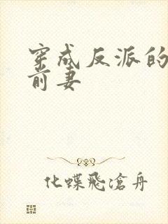 穿成反派的炮灰前妻