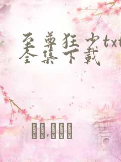 至尊狂少txt全集下载