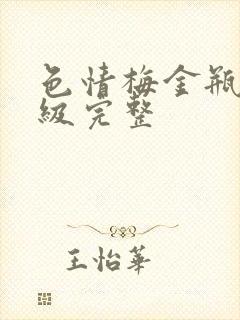 色情梅金瓶2三级完整