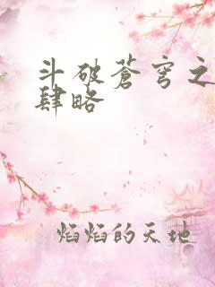 斗破苍穹之银宗肆略