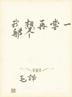 我想再尝一下你那个