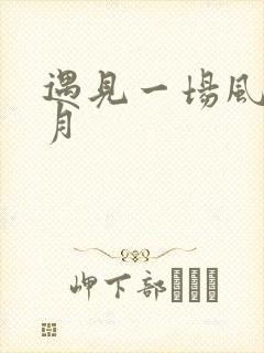 遇见一场风花雪月