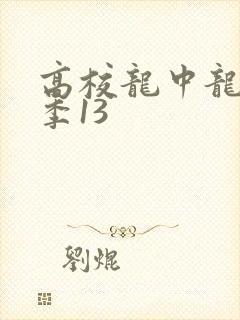 高校龙中龙第二季13