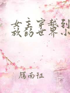 女主穿越到很开放的世界小说