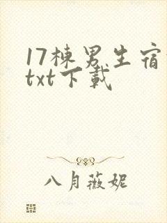 17栋男生宿舍txt下载