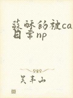 苏酥的被cao日常np